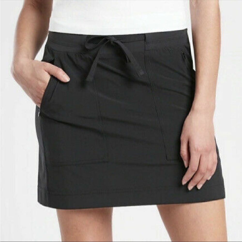 Athleta Black Mini Skirt